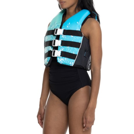 Connelly Three-Buckle Type III PFD Life Jacket (For Women) in Multi