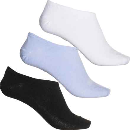 Converse Chuck Flat Knit Ultra Low Socks - 3-Pack, Below the Ankle (For Women) in Blue