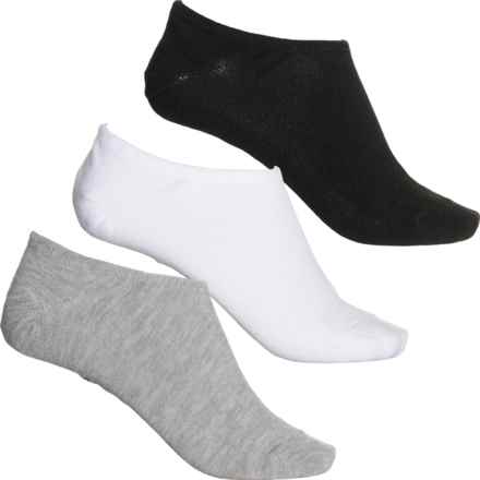 Converse Chuck Flat Knit Ultra Low Socks - 3-Pack, Below the Ankle (For Women) in Grey