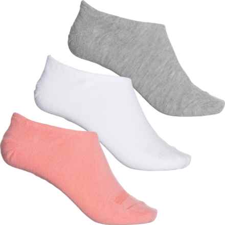 Converse Chuck Flat Knit Ultra Low Socks - 3-Pack, Below the Ankle (For Women) in Pink