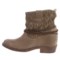 130TM_5 Coolway Clea Leather Ankle Boots - Hidden Wedge Heel (For Women)