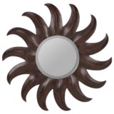 Cooper Classics Nova Starburst Mirror - 41”
