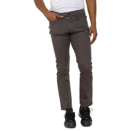 Copper & Oak Fenwick Stretch-Cotton Pants in Raven