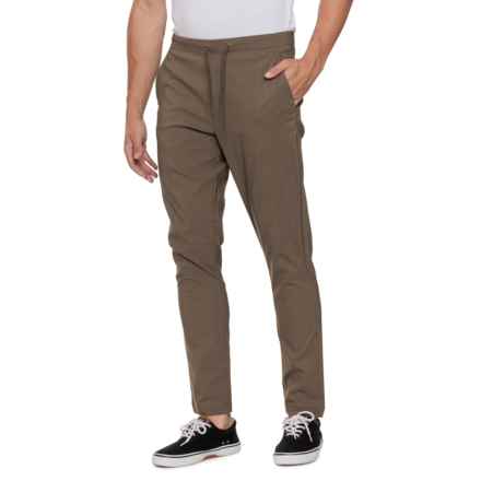 Copper & Oak Momentum Tech Joggers in Mushroom