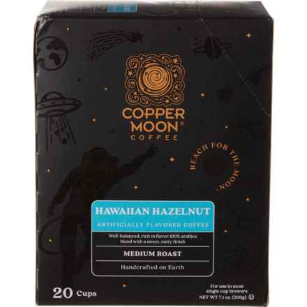 Copper Moon Hawaiian Hazelnut Single-Cup Coffee Pods - 20-Count in Multi