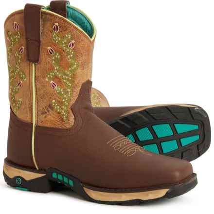 CORRAL Farm and Ranch High-Performance Cowboy Boots - 8.5”, Square Toe (For Women) in Chocolate