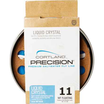 Cortland Liquid Crystal Tarpon Fly Line - 90’ in Sky Blue