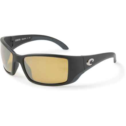 Costa Blackfin Sunglasses - Polarized 580P Mirror Lenses (For Men and Women) in Sunrise Silver Mirror