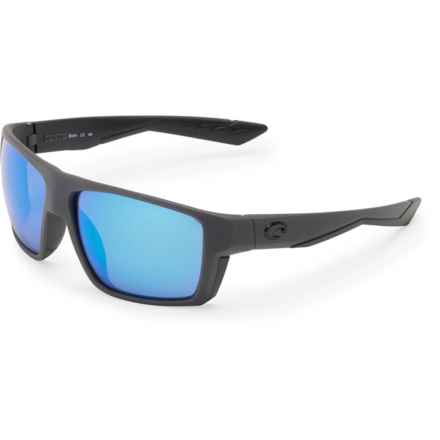 Costa Bloke Sunglasses - Polarized 580P Mirror Lenses in Blue Mirror 580G