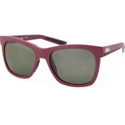 Costa Caldera Sunglasses - Polarized 580G Lenses in Net Plum/Gray