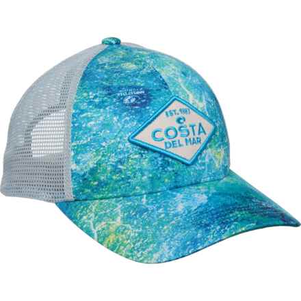 Costa Coastal Trucker Hat (For Men) in Camo