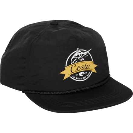 Costa Founders Fish Baseball Cap (For Men) in Black