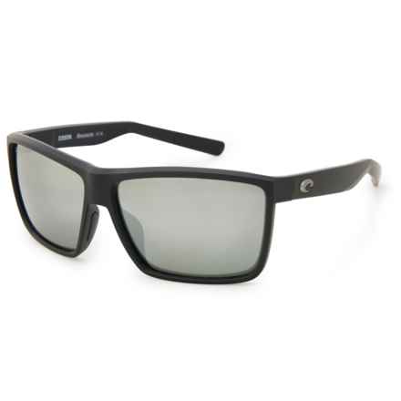 Costa Ocearch® Rinconcito Sunglasses - Polarized Mirrored 580G Lenses in Matte Black/Gray Silver Mirror