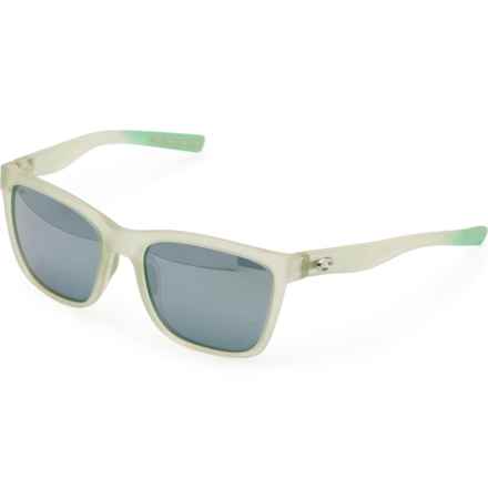 Costa Panga Sunglasses - Polarized 580P Lenses in Gray Silver Mirror 580P
