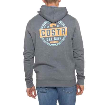 Costa Prado Fleece Hoodie in Dark Heather