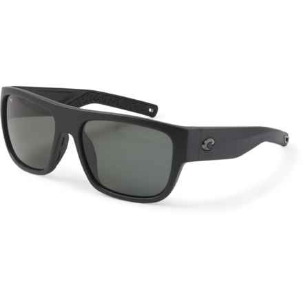 Costa Sampan Sunglasses - Polarized 580G Lenses (For Men and Women) in Gray 580G