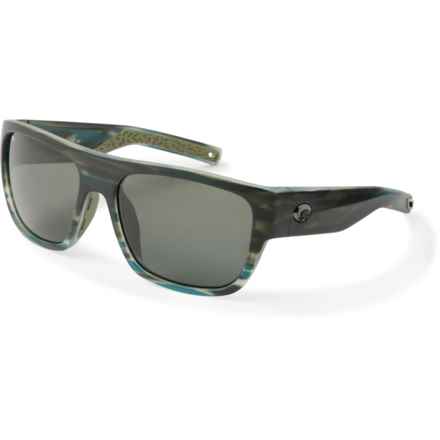 Costa Sampan Sunglasses - Polarized 580G Lenses (For Men and Women) in Gray