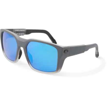 Costa Tailwalker Mirror Sunglasses - Polarized 580G Glass Lenses (For Men) in Matte Fog/Grey