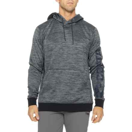 Costa Tech Fleece Hoodie in Black Hthr