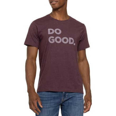 Cotopaxi Do Good T-Shirt - Organic Cotton, Short Sleeve in Wine