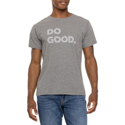 Cotopaxi Do Good T-Shirt - Short Sleeve in Heather Grey