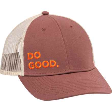 Cotopaxi Do Good Trucker Hat (For Men and Women) in Chestnut - Closeouts