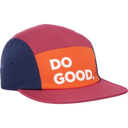 Cotopaxi Do Good Trucker Hat (For Men) in Canyon & Raspberry