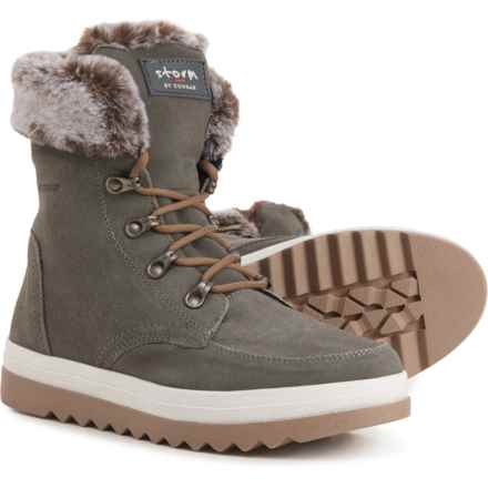 Cougar Melody Winter Boots - Waterproof, Suede (For Women) in Moss