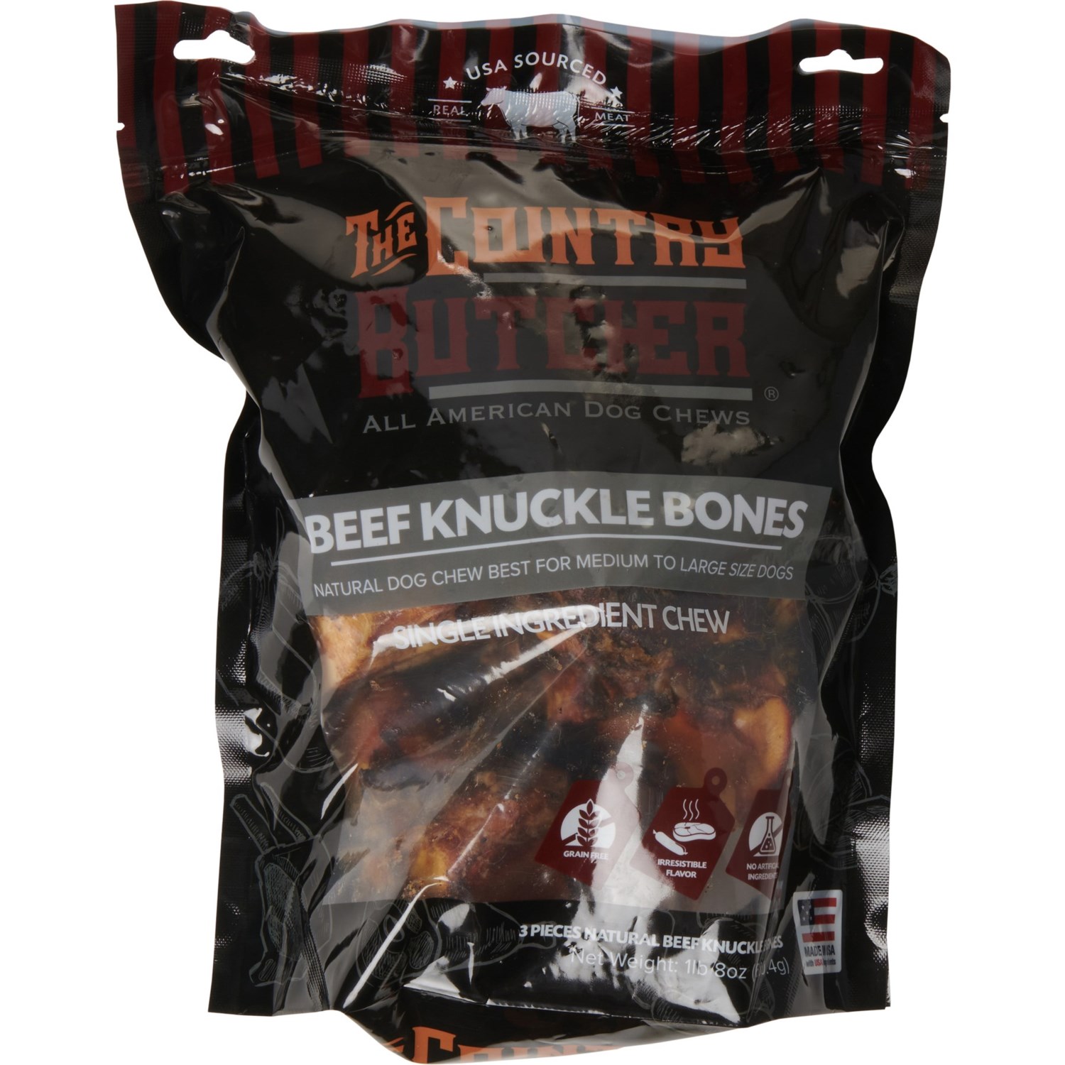 Country Butcher Beef Knuckle Bone 3Pack Save 44