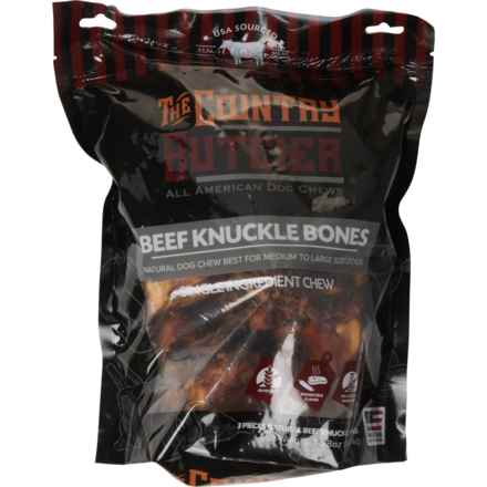 Country Butcher Beef Knuckle Bone - 3-Pack in Beef