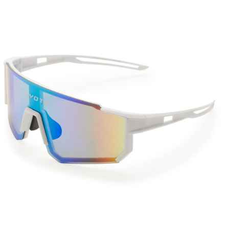 Coyote Cobra Sunglasses - Polarized in White/Blue
