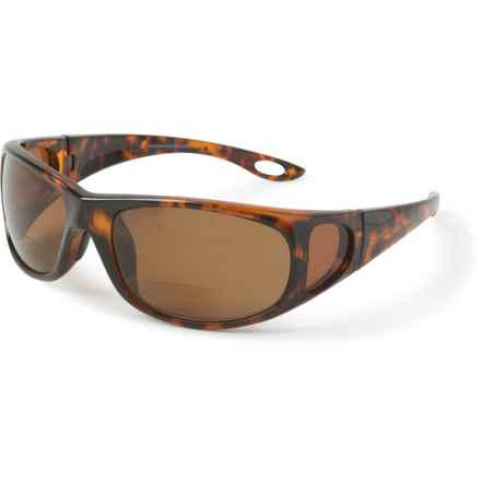 Coyote Eyewear BP-17 Bi-Focal Sunglasses - Polarized, +2.00 (For Men) in Tort/Brown