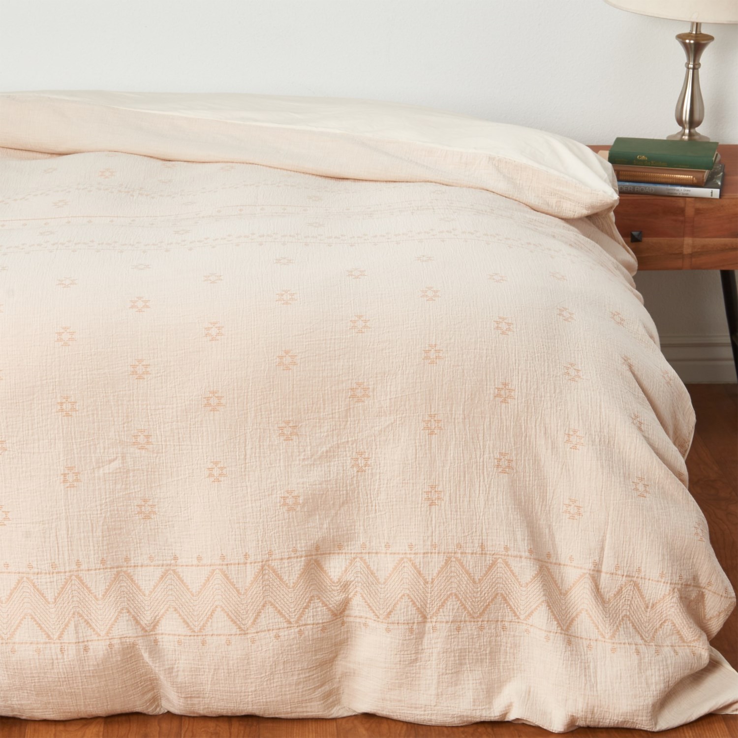 Coyuchi FullQueen Noe Organic Cotton Duvet Cover Undyed