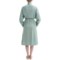 9518D_2 Coyuchi Slub Jersey Robe - Organic Cotton, Long Sleeve (For Men and Women)
