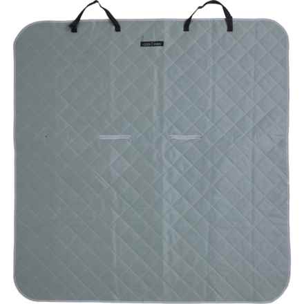 Cozy Paws Quilted Bench Seat Cover - 55x53” in Grey