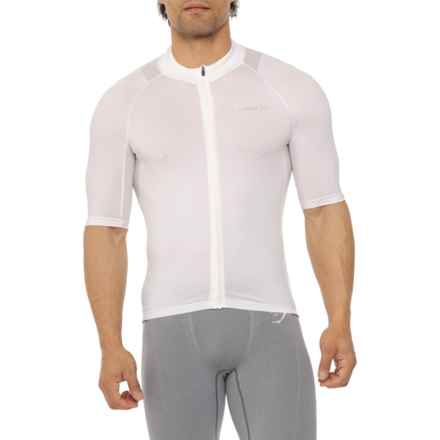 Craft ADV Endur Lumen Cycling Jersey - Short Sleeve in Ash White-Flumino