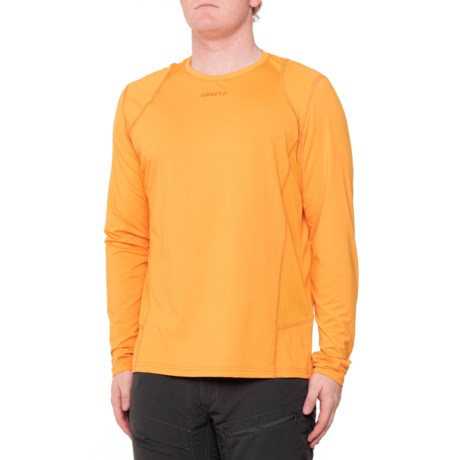 Craft ADV Essence T-Shirt - Long Sleeve in Calm Lt Orange