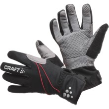 Craft of Sweden Siberian Cycling Gloves (For Men and Women) in Black - Closeouts