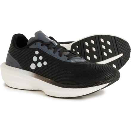 Craft PRO Endur Distance Running Shoes (For Men) in Black/White