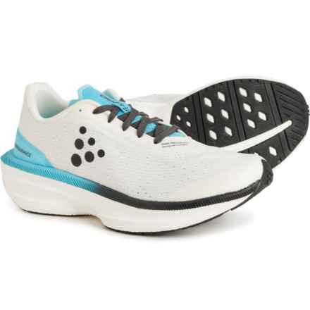 Craft PRO Endur Distance Running Shoes (For Women) in White-Aquamarine