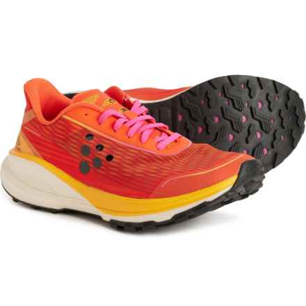 Craft Pure Trail Running Shoes (For Men) in Vibrant-Tart