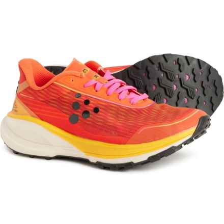 Craft Pure Trail Running Shoes (For Women) in Vibrant-Tart