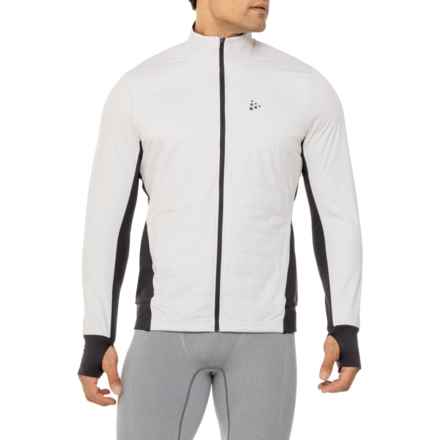 Craft Sportswear ADV Essence Warm Training Jacket - Insulated in Ash-Slate