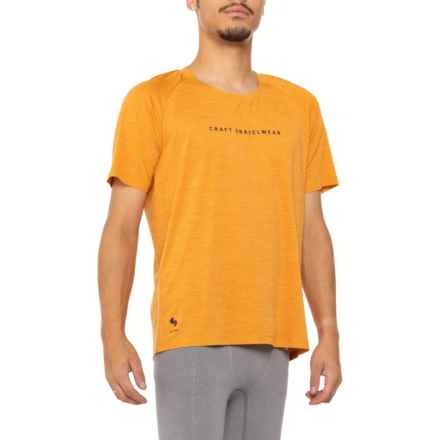 Craft Sportswear ADV Gravel Bike T-Shirt - Short Sleeve in Desert-Melange
