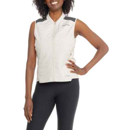 Craft Sportswear ADV SubZ Cycling Vest - Insulated in Plaster