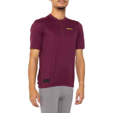 Craft Sportswear CORE Offroad XT Cycling Jersey - Short Sleeve in Burgundy