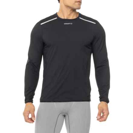 Craft Sportswear Pro Hypervent Wind Running Shirt - Long Sleeve in Black