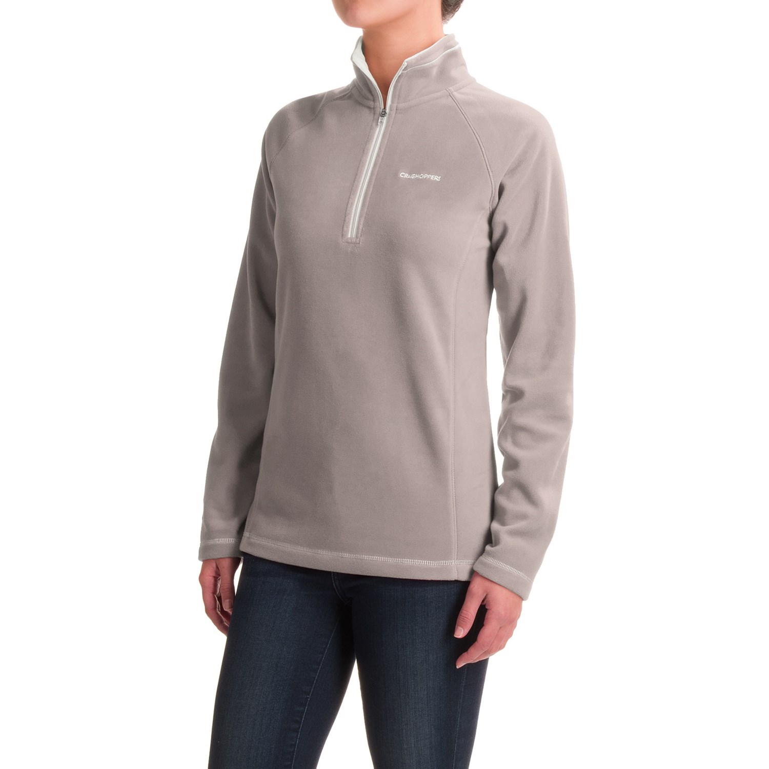 Craghoppers Seline Microfleece Shirt – Zip Neck, Long Sleeve (For Women)