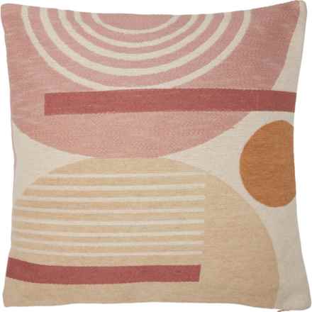 CreativeCo-op Abstract Woven Throw Pillow - 20x20” in Multi