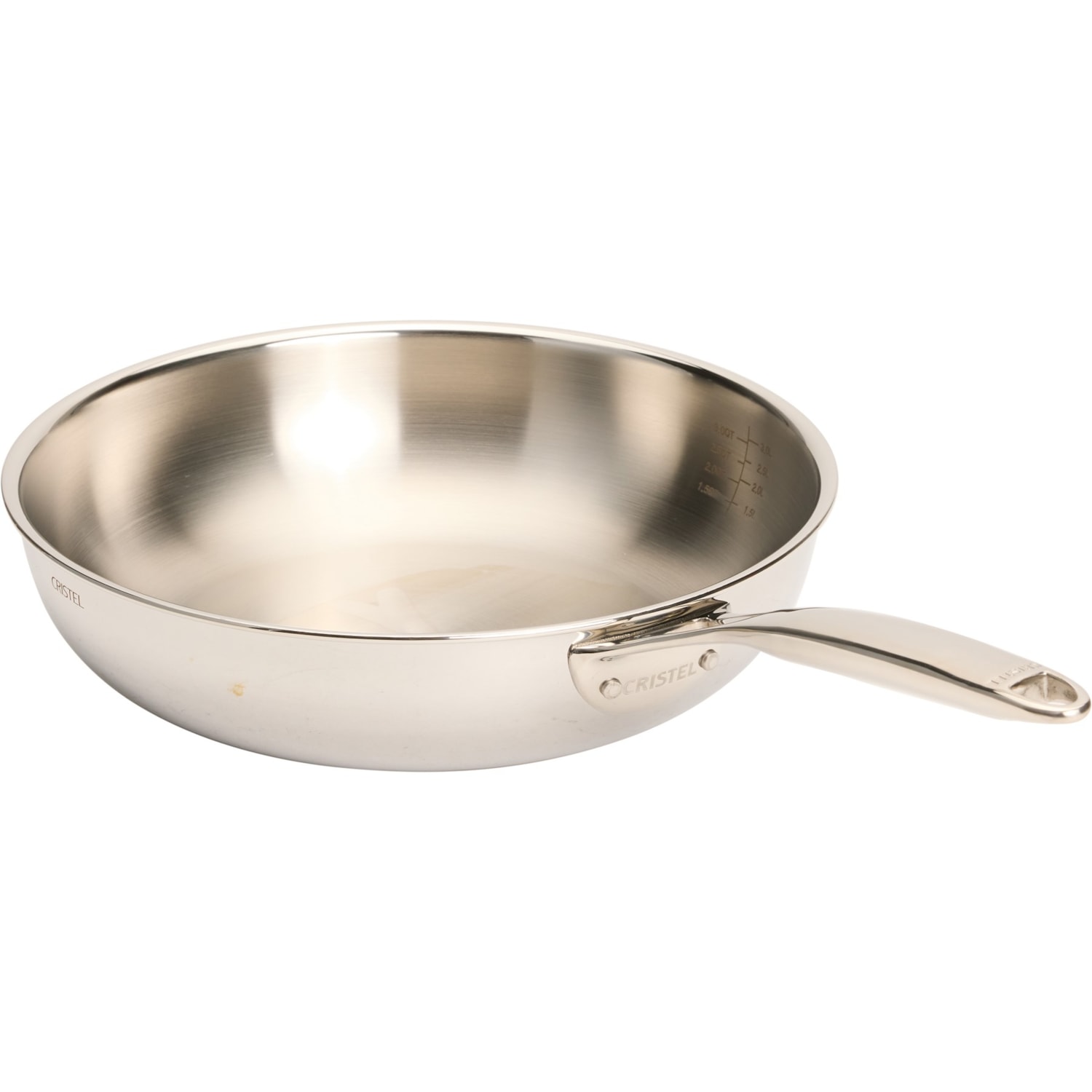 CRISTEL USA Made in France Castel'Pro ULTRAPLY Deep Frying Pan
